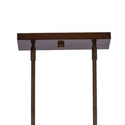 Carmen Too 5-Light Antique Gold Caged Farmhouse Chandelier for Dining Room or Kitchen Island with Metal Shade by Bel Air Lighting -GlowNest Shop antique gold bel air lighting chandeliers 11305 ag fa 1000