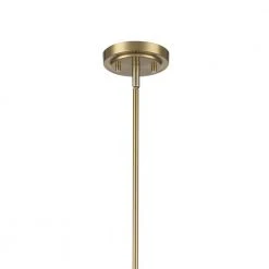 Ludlow 1-Light Antique Gold Hanging Kitchen Pendant Light with Opal Glass Shade by Bel Air Lighting -GlowNest Shop antique gold bel air lighting chandeliers pnd 2206 ag 1f 1000