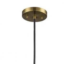 Curry 1-Light Antique Gold Hanging Mini Kitchen Pendant Light with Clear Glass Shade by Bel Air Lighting -GlowNest Shop antique gold bel air lighting pendant lights pnd 2174 ag 1f 1000