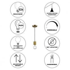 Placerville 1-Light Antique Gold Hanging Mini Kitchen Pendant Light by Bel Air Lighting -GlowNest Shop antique gold bel air lighting pendant lights pnd 2177 ag 40 1000