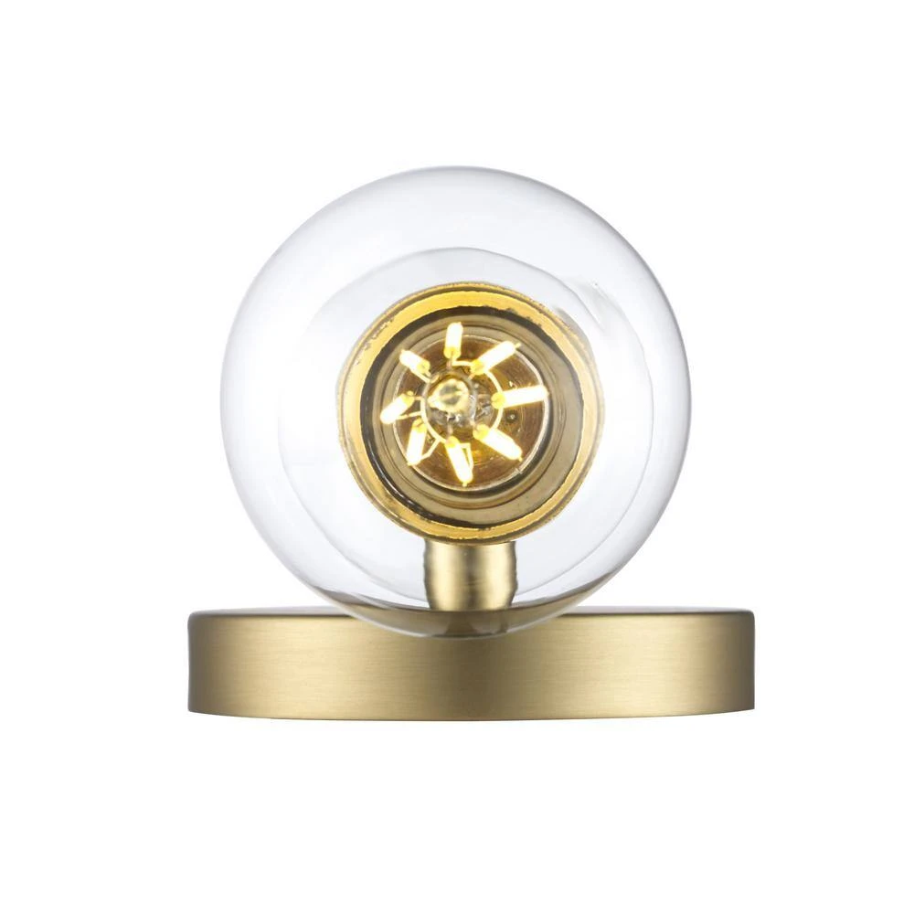 Auburn 12 in. 2-Light Antique Gold Wall Sconce Light Fixture by Bel Air Lighting 6 Auburn 12 in. 2-Light Antique Gold Wall Sconce Light Fixture by Bel Air Lighting - Image 4