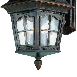 Briarwood 3-Light Antique Rust Outdoor Wall Light Sconce Lantern with Water Glass by Bel Air Lighting 12 Briarwood 3-Light Antique Rust Outdoor Wall Light Sconce Lantern with Water Glass by Bel Air Lighting -GlowNest Shop antique rust bel air lighting outdoor sconces 5420 ar 4f 1000