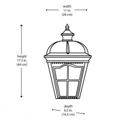 Briarwood 2-Light Antique Rust Outdoor Wall Light Pocket Sconce Lantern with Water Glass by Bel Air Lighting -GlowNest Shop antique rust bel air lighting outdoor sconces 5429 1 ar 77 1000