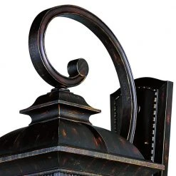 Briarwood 2-Light Antique Rust Outdoor Wall Light Sconce Lantern with Water Glass by Bel Air Lighting -GlowNest Shop antique rust bel air lighting outdoor sconces 5429 ar c3 1000