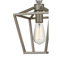 Lacey 1-Light Antique Silver Leaf Hanging Mini Kitchen Pendant Light with Metal Shade by Bel Air Lighting -GlowNest Shop antique silver leaf bel air lighting pendant lights 10264 1 asl 1f 1000