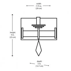 1-Light Antique Silver Leaf Wall Sconce Light Fixture with Crystal Jewel by Bel Air Lighting -GlowNest Shop antique silver leaf bel air lighting wall sconces 70771 asl 77 1000