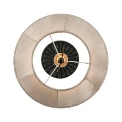 60.5 in. Rubbed Oil Bronze Floor and Table Lamp Set with Cream Fabric Shades (3-Piece Set) by Bel Air Lighting -GlowNest Shop bel air lighting lamp sets rtl 8989 44 1000