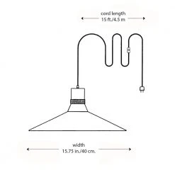 1-Light Black and Brushed Nickel Plug-In Hanging Kitchen Pendant Light with Metal Shade by Bel Air Lighting -GlowNest Shop black and brushed nickel bel air lighting chandeliers pnd 2083 bn bk 1f 1000