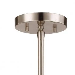 Adams 1-Light Black and Brushed Nickel Hanging Mini Kitchen Pendant Light with Metal Shade by Bel Air Lighting -GlowNest Shop black and brushed nickel bel air lighting pendant lights 10461 bk bn 1f 1000