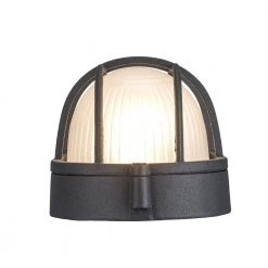 Aria 8.25 in. 1-Light Black Oval Bulkhead Outdoor Wall Light with Ribbed Glass by Bel Air Lighting 13 Aria 8.25 in. 1-Light Black Oval Bulkhead Outdoor Wall Light with Ribbed Glass by Bel Air Lighting -GlowNest Shop black bel air lighting bulkhead lights 41005 bk 1d 1000