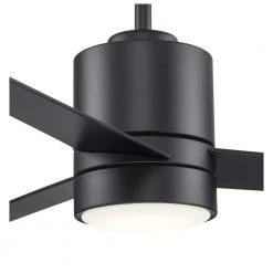 52 in. Integrated LED Indoor Black Modern Ceiling Fan with Light Kit and Wall Control Switch, 3-Blade by Bel Air Lighting 12 52 in. Integrated LED Indoor Black Modern Ceiling Fan with Light Kit and Wall Control Switch, 3-Blade by Bel Air Lighting -GlowNest Shop black bel air lighting ceiling fans with lights f 1018 bk 4f 1000