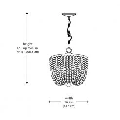 4-Light Black Beaded Chandelier with Hanging Beaded Shade by Bel Air Lighting 13 4-Light Black Beaded Chandelier with Hanging Beaded Shade by Bel Air Lighting -GlowNest Shop black bel air lighting chandeliers 1001721111 77 1000