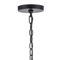 Meadowlark 3-Light Black Modern Kitchen or Dining Room Hanging Chandelier with Clear Glass Shades by Bel Air Lighting -GlowNest Shop black bel air lighting chandeliers 71735 3 bk 1f 1000