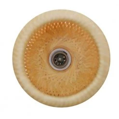 Bernice 10.25 in. 1-Light Black Bohemian Hanging Kitchen Pendant Light with Natural Rattan Shade by Bel Air Lighting -GlowNest Shop black bel air lighting chandeliers pnd 2166 1f 1000