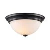 Mod Pod 11.5 in. 1-Light Black Flush Mount Kitchen Ceiling Light Fixture with Frosted Glass Shade by Bel Air Lighting 1 Mod Pod 11.5 in. 1-Light Black Flush Mount Kitchen Ceiling Light Fixture with Frosted Glass Shade by Bel Air Lighting -GlowNest Shop black bel air lighting flush mount lights 70526 11 bk 64 1000