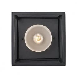 Shaakar 1-Light Black Outdoor Flush Mount Ceiling Light with Frosted Glass by Bel Air Lighting 14 Shaakar 1-Light Black Outdoor Flush Mount Ceiling Light with Frosted Glass by Bel Air Lighting -GlowNest Shop black bel air lighting outdoor flush mount lights 51405 bk 1d 1000