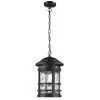 Boardwalk 15 in. 1-Light Black Hanging Outdoor Pendant Light with Water Glass by Bel Air Lighting -GlowNest Shop black bel air lighting outdoor pendant lights 40375 bk 64 1000