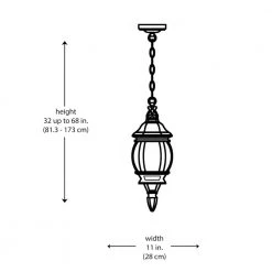 Parsons 4-Light Black Hanging Outdoor Pendant Light with Clear Glass by Bel Air Lighting -GlowNest Shop black bel air lighting outdoor pendant lights 4067 bk 77 1000