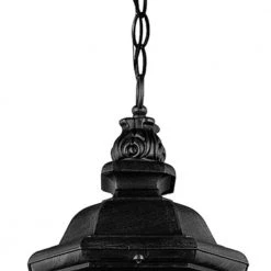 Parsons 4-Light Black Hanging Outdoor Pendant Light with Clear Glass by Bel Air Lighting -GlowNest Shop black bel air lighting outdoor pendant lights 4067 bk c3 1000