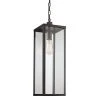 Oxford 20.25 in. 1-Light Black Hanging Outdoor Pendant Light with Clear Glass by Bel Air Lighting -GlowNest Shop black bel air lighting outdoor pendant lights 40758 bk 64 1000