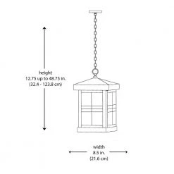 Huntington 2-Light Black Hanging Outdoor Pendant Light with Seeded Glass by Bel Air Lighting -GlowNest Shop black bel air lighting outdoor pendant lights 4638 bk 77 1000