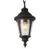Commons 1-Light Black Outdoor Hanging Pendant Light with Seeded Glass by Bel Air Lighting -GlowNest Shop black bel air lighting outdoor pendant lights 5049 bk 64 1000