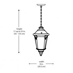 Commons 1-Light Black Outdoor Hanging Pendant Light with Seeded Glass by Bel Air Lighting -GlowNest Shop black bel air lighting outdoor pendant lights 5049 bk c3 1000