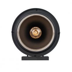 Avalon 11 in. 1-Light Black Outdoor Wall Light Sconce Lantern with Crackled Glass by Bel Air Lighting -GlowNest Shop black bel air lighting outdoor sconces 40382 bk 1d 1000