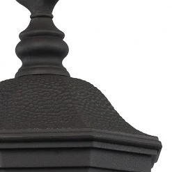 Westfield 3-Light Black Outdoor Wall Light Sconce Lantern with Clear Glass by Bel Air Lighting -GlowNest Shop black bel air lighting outdoor sconces 40402 bk 1f 1000