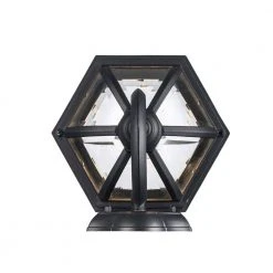 Wentworth 1-Light Large Black Outdoor Wall Light Sconce Lantern with Clear Glass by Bel Air Lighting 14 Wentworth 1-Light Large Black Outdoor Wall Light Sconce Lantern with Clear Glass by Bel Air Lighting -GlowNest Shop black bel air lighting outdoor sconces 4180 bk 1d 1000