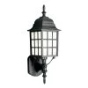 San Gabriel 1-Light Black Outdoor Wall Light Coach Lantern with Frosted Glass by Bel Air Lighting -GlowNest Shop black bel air lighting outdoor sconces 4420 bk 64 1000