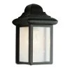 Vista 1-Light Black Outdoor Wall Light Sconce Lantern with Clear Glass Shade by Bel Air Lighting -GlowNest Shop black bel air lighting outdoor sconces 44835 bk 64 1000