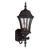 Burlington 3-Light Black Outdoor Wall Light Coach Lantern with Clear Glass by Bel Air Lighting 1 Burlington 3-Light Black Outdoor Wall Light Coach Lantern with Clear Glass by Bel Air Lighting -GlowNest Shop black bel air lighting outdoor sconces 4503 bk 64 1000