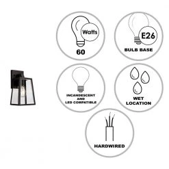 GlowNest Shop -GlowNest Shop black bel air lighting outdoor sconces 50210 bk e1 1000