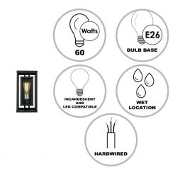 Showcase 11 in. 1-Light Black and Brushed Nickel Outdoor Wall Light Sconce Lantern with Clear Glass by Bel Air Lighting 11 Showcase 11 in. 1-Light Black and Brushed Nickel Outdoor Wall Light Sconce Lantern with Clear Glass by Bel Air Lighting -GlowNest Shop black bel air lighting outdoor sconces 50220 bk 40 1000