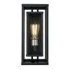 Showcase 15.5 in. 1-Light Black and Brushed Nickel Outdoor Wall Light Sconce Lantern with Clear Glass by Bel Air Lighting 1 Showcase 15.5 in. 1-Light Black and Brushed Nickel Outdoor Wall Light Sconce Lantern with Clear Glass by Bel Air Lighting -GlowNest Shop black bel air lighting outdoor sconces 50222 bk 64 1000