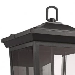 Turlock 3-Light Black Outdoor Wall Light Sconce Lantern with Clear Glass by Bel Air Lighting 10 Turlock 3-Light Black Outdoor Wall Light Sconce Lantern with Clear Glass by Bel Air Lighting -GlowNest Shop black bel air lighting outdoor sconces 50772 bk c3 1000