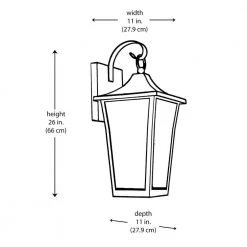 Rasmussen 2-Light Black Outdoor Wall Light Sconce Lantern with Seeded Glass by Bel Air Lighting -GlowNest Shop black bel air lighting outdoor sconces 50932 bk 77 1000