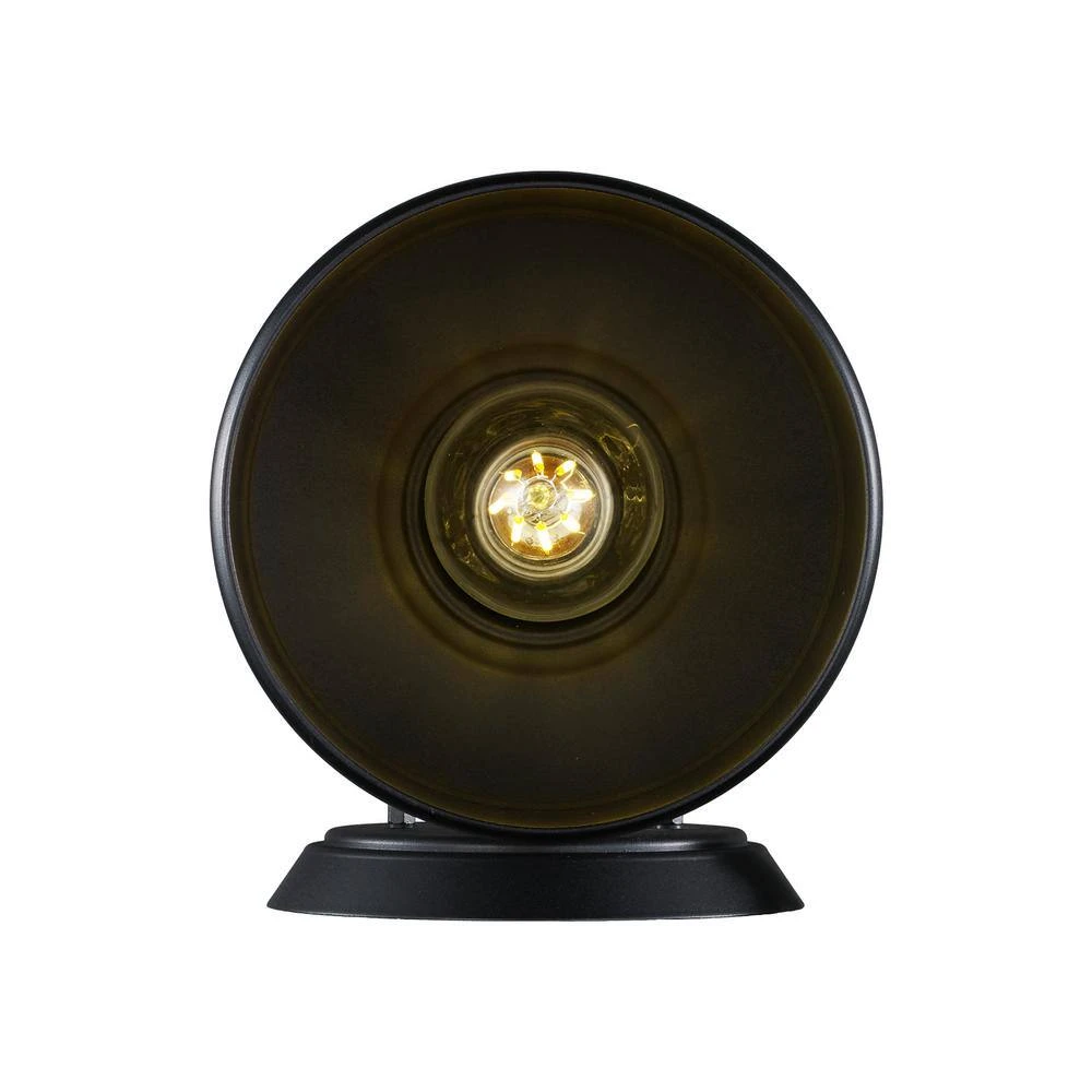 Channing 1-Light Small Black Barn Farmhouse Outdoor Wall Light Sconce with Metal Shade by Bel Air Lighting 11 Channing 1-Light Small Black Barn Farmhouse Outdoor Wall Light Sconce with Metal Shade by Bel Air Lighting - Image 9