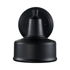 Channing 1-Light Small Black Barn Farmhouse Outdoor Wall Light Sconce with Metal Shade by Bel Air Lighting 17 Channing 1-Light Small Black Barn Farmhouse Outdoor Wall Light Sconce with Metal Shade by Bel Air Lighting -GlowNest Shop black bel air lighting outdoor sconces 51320 bk 4f 1000