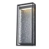 Steelwater 23 in. Black Outdoor Hardwired Wall Lantern Sconce Light with Clear Water Glass by Bel Air Lighting -GlowNest Shop black bel air lighting outdoor sconces 51372 bk 64 1000