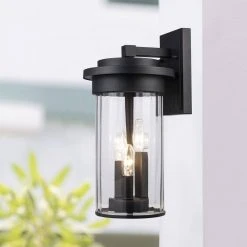 GlowNest Shop -GlowNest Shop black bel air lighting outdoor sconces 51411 bk e1 1000