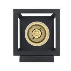 Adler 16 in. 1-Light Black Outdoor Hardwired Wall Lantern Sconce with Clear and Frosted Glass by Bel Air Lighting -GlowNest Shop black bel air lighting outdoor sconces 51461 bk 66 1000