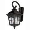 Briarwood 4-Light Black Outdoor Wall Light Sconce Lantern with Water Glass by Bel Air Lighting -GlowNest Shop black bel air lighting outdoor sconces 5424 bk 64 1000