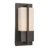 Venue 12 in. Black Integrated LED Outdoor Wall Light Sconce Lantern with Acrylic Shade by Bel Air Lighting 2 Venue 12 in. Black Integrated LED Outdoor Wall Light Sconce Lantern with Acrylic Shade by Bel Air Lighting -GlowNest Shop black bel air lighting outdoor sconces led 50150 bk 64 1000