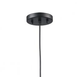 Viewridge 1-Light Black Kitchen Hanging Mini Pendant Light with Metal Orb Shade by Bel Air Lighting -GlowNest Shop black bel air lighting pendant lights 30272 bk 1f 1000