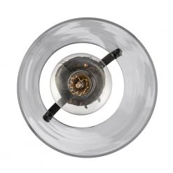 Curry 1-Light Black Lantern Hanging Mini Kitchen Pendant Light with Clear Glass Shade by Bel Air Lighting -GlowNest Shop black bel air lighting pendant lights pnd 2175 bk 44 1000