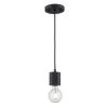 Placerville 1-Light Black Hanging Mini Kitchen Pendant Light by Bel Air Lighting -GlowNest Shop black bel air lighting pendant lights pnd 2177 bk 64 1000