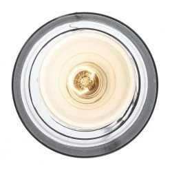 1-Light Black Shaded Hanging Mini Kitchen Pendant Light with Frosted and Clear Glass Shade by Bel Air Lighting -GlowNest Shop black bel air lighting pendant lights pnd 2178 bk 1d 1000