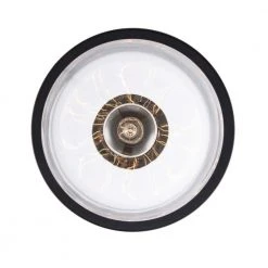 Dorina 1-Light Black Mason Jar Hanging Mini Kitchen Pendant Light with Clear Glass Shade by Bel Air Lighting -GlowNest Shop black bel air lighting pendant lights pnd 2184 bk 44 1000